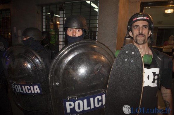 Un policier improvisé
