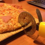 Couper la pizza