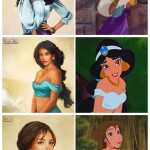 Les personnages Disney