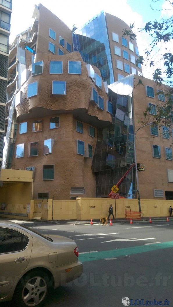 Immeuble à carreaux