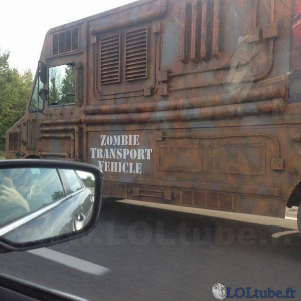 Véhicule de transport de zombie