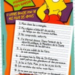 Bart et ses devoirs